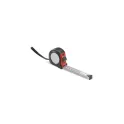 Variante Rouge - Mètre ruban personnalisable 5 m en ABS et métal avec logo - Classique