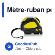 Mètre-ruban personnalisable 5m avec logo - Wendy - Miniature 12