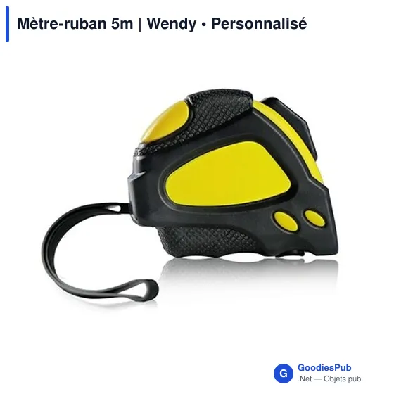 Mètre-ruban personnalisable 5m avec logo - Wendy - Image 12