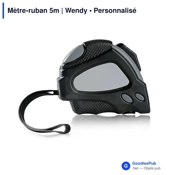 Mètre-ruban personnalisable 5m avec logo - Wendy - Image 5