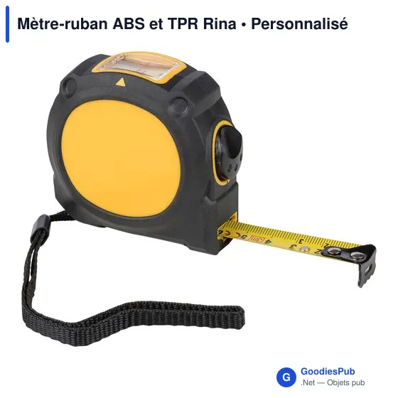 Mètre-ruban ABS et TPR Rina - Image 2