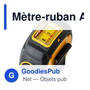 Mètre-ruban ABS et TPR Rina - Miniature 6