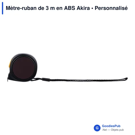 Mètre-ruban de 3 m en ABS Akira - Image 4