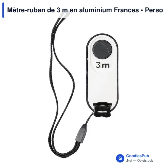 Mètre-ruban de 3 m en aluminium Frances - Image 11