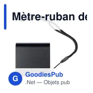 Mètre-ruban de 3 m en aluminium Frances - Miniature 10