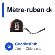Mètre-ruban de 3m | Osahar - Miniature 6