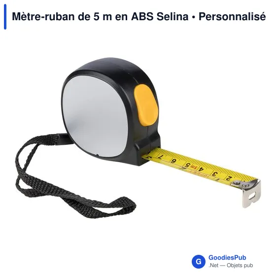 Mètre-ruban de 5 m en ABS Selina - Image 2