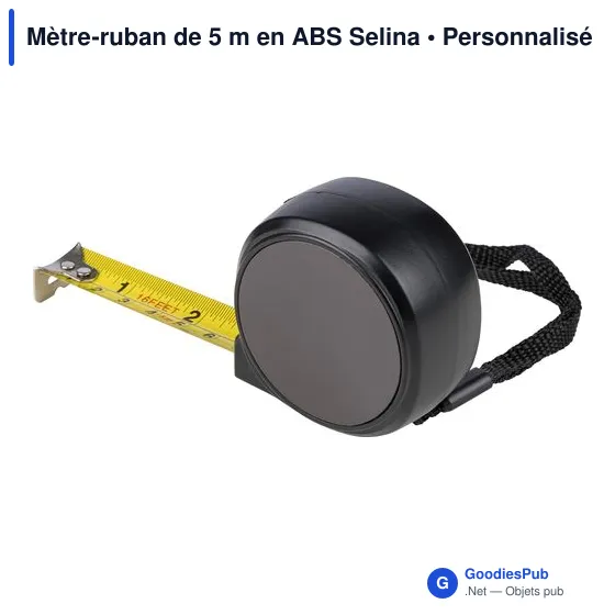 Mètre-ruban de 5 m en ABS Selina - Image 5