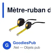 Mètre-ruban de 5 m en ABS Selina - Miniature 6
