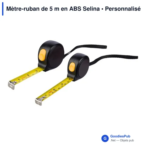 Mètre-ruban de 5 m en ABS Selina - Image 6