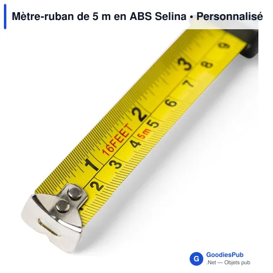 Mètre-ruban de 5 m en ABS Selina - Image 7