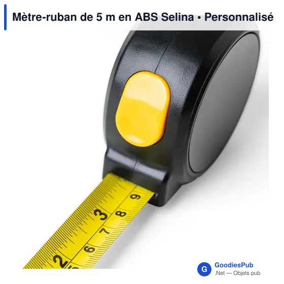 Mètre-ruban de 5 m en ABS Selina - Image 8