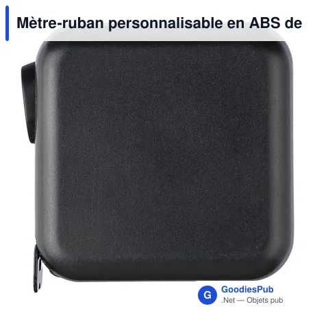 Mètre-ruban personnalisable en ABS de 3 m avec logo - Diane