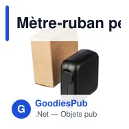Mètre-ruban personnalisable en ABS de 3 m avec logo - Diane - Miniature 10