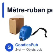 Mètre-ruban personnalisable en ABS de 3 m avec logo - Dorothy - Miniature 9
