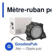 Mètre-ruban personnalisable 3 m avec logo - Ramos - Miniature 3