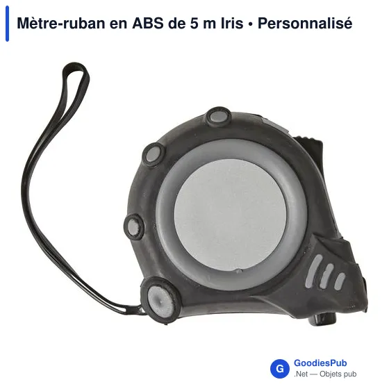 Mètre-ruban en ABS de 5 m Iris - Image 1