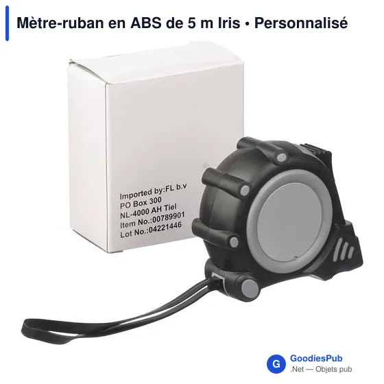 Mètre-ruban en ABS de 5 m Iris - Image 3