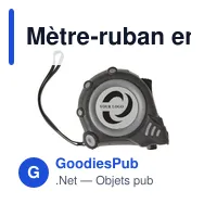 Mètre-ruban en ABS de 5 m Iris - Miniature 6