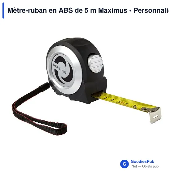 Mètre-ruban en ABS de 5 m Maximus - Image 3