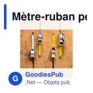 Mètre-ruban personnalisable de 3 m avec logo - Zuzanna - Miniature 4
