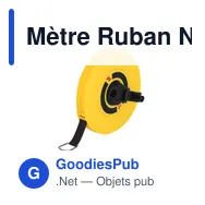 Mètre Ruban Nathor 15m - Miniature 2