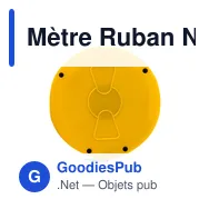 Mètre Ruban Nathor 15m - Miniature 4