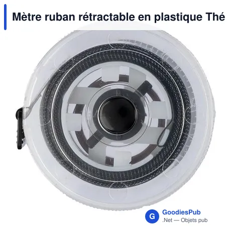 Mètre ruban rétractable en plastique Théo