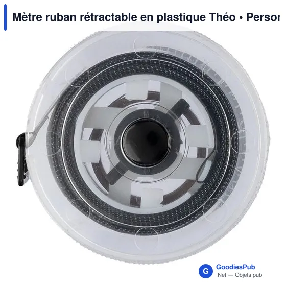 Mètre ruban rétractable en plastique Théo - Image 1