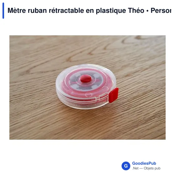 Mètre ruban rétractable en plastique Théo - Image 11