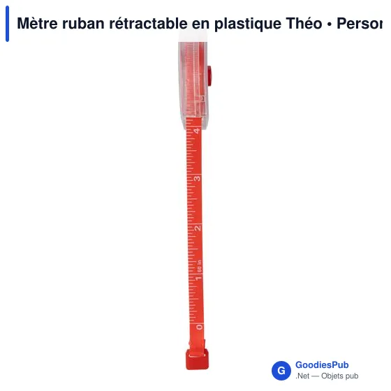 Mètre ruban rétractable en plastique Théo - Image 4