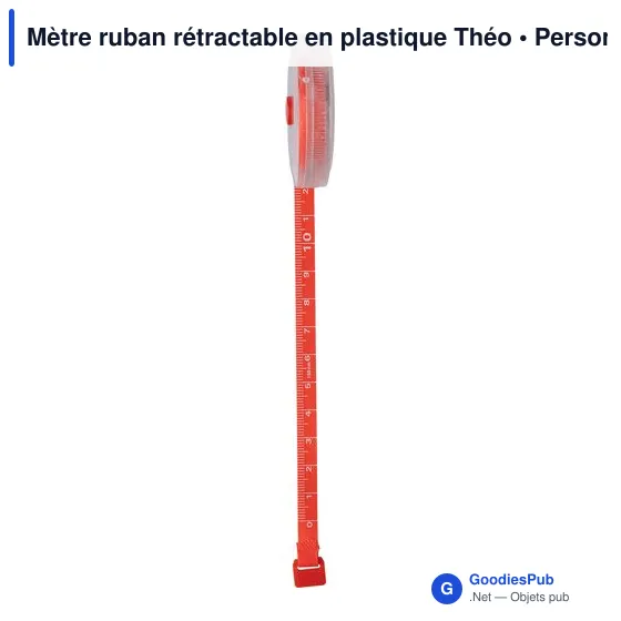 Mètre ruban rétractable en plastique Théo - Image 5