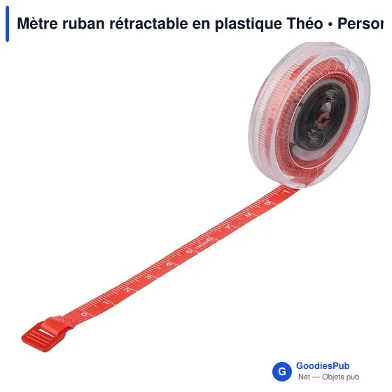 Mètre ruban rétractable en plastique Théo - Image 6