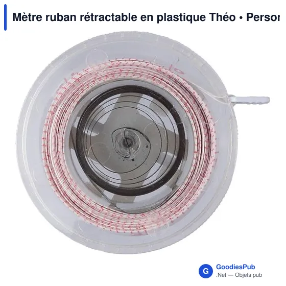 Mètre ruban rétractable en plastique Théo - Image 8