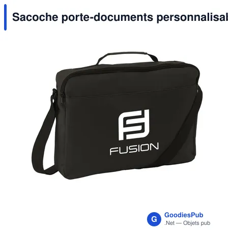 Sacoche porte-documents personnalisable avec logo - Metro