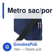 Sacoche porte-documents personnalisable avec logo - Metro - Miniature 5