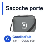 Sacoche porte-documents personnalisable avec logo - Metro - Miniature 9