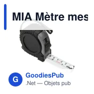 MIA Mètre mesureur 5m - Miniature 1