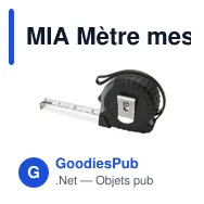 MIA Mètre mesureur 5m - Miniature 2