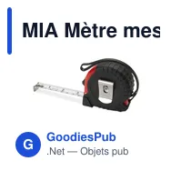 MIA Mètre mesureur 5m - Miniature 11