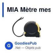 MIA Mètre mesureur 5m - Miniature 6