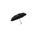 Variante noir - Parapluie pliable personnalisable Michigan avec logo - 21 inch