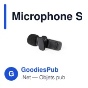 Microphone Spart - Miniature 6