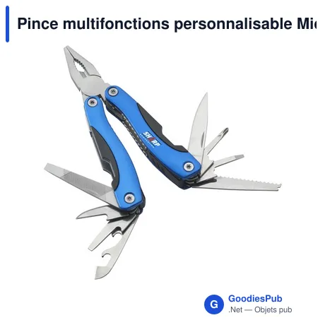 Pince multifonctions personnalisable MicroTool avec logo
