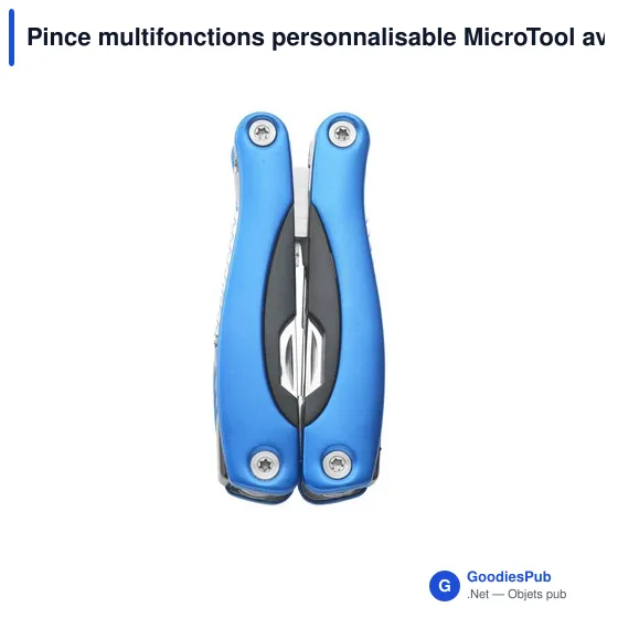 Pince multifonctions personnalisable MicroTool avec logo - Image 6