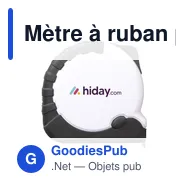 Mètre à ruban personnalisable Midland Recycled 5 mètres avec logo - Miniature 2