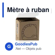 Mètre à ruban personnalisable Midland Recycled 5 mètres avec logo - Miniature 9