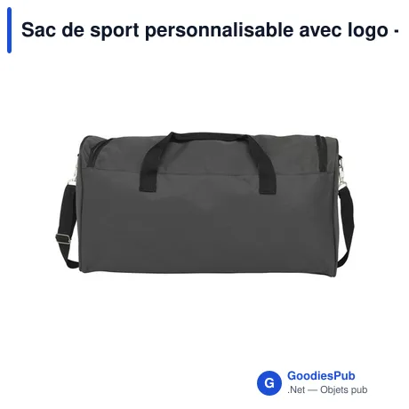 Sac de sport personnalisable avec logo - Milan