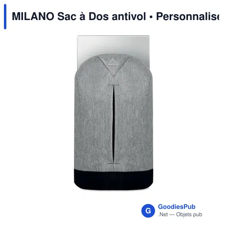MILANO Sac à Dos antivol