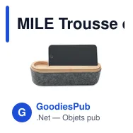MILE Trousse en feutre RPET - Miniature 2